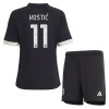 Juventus Kostic 11 Matchtröjor Barn Tredje Fotbollströja 2023-24 Juventus Kostic 11 Matchtröjor Barn Tredje Fotbollströja 2023-24